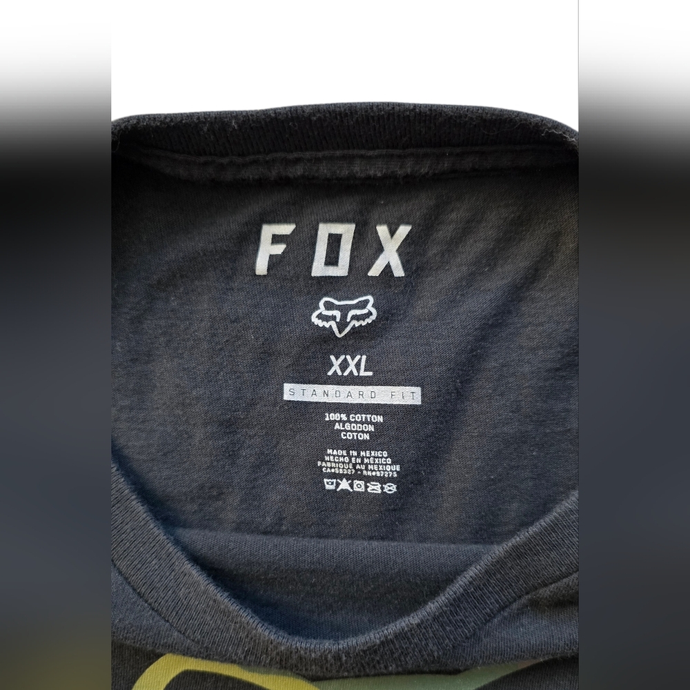 Fox Racing Camo Black XXL Moto Tee Shirt Offroad Gear - Picture 2 of 6
